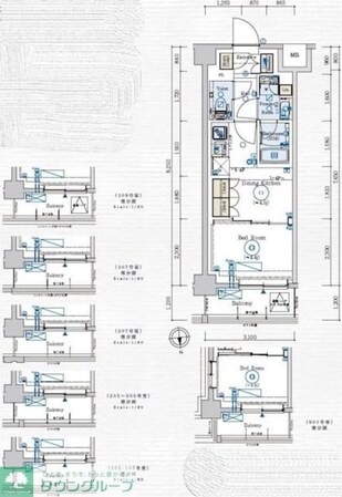 GENOVIA赤羽の物件間取画像